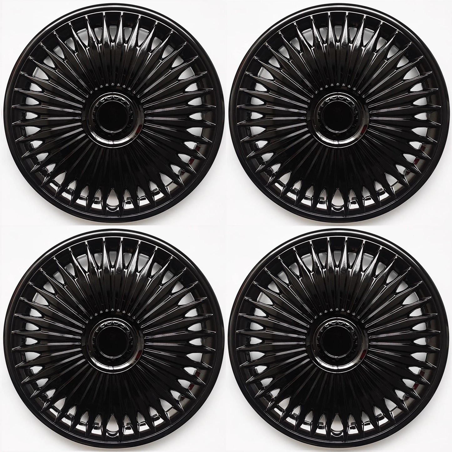4pcs hub caps suitable for cars with 16-inch iron wheels, made of PP plastic, can be used to decorate the appearance of car whee