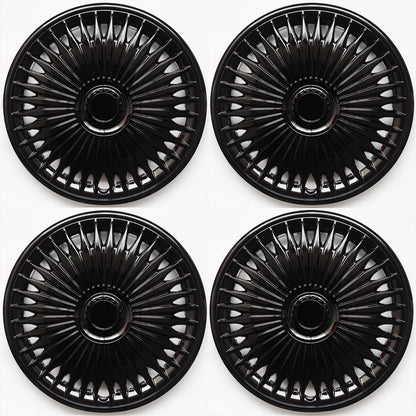 4pcs hub caps suitable for cars with 16-inch iron wheels, made of PP plastic, can be used to decorate the appearance of car whee