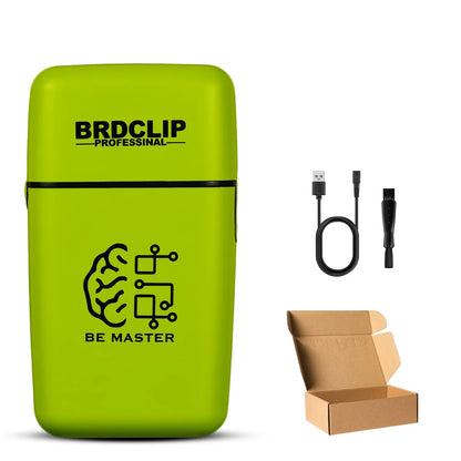 BRDCLIP Professional Magnetic Cover Hair Clipper 3-speed External Rotor Brushless Motor DK Trimmer Barber Shaver 609 10000RPM
