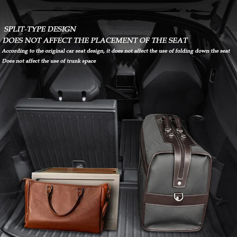 For Tesla Model Y L 2026 Rear Seat Backrest Protective Pad Trunk Mat Anti-Kick Pad Car Interior Accessories Model YL Cargo Liner