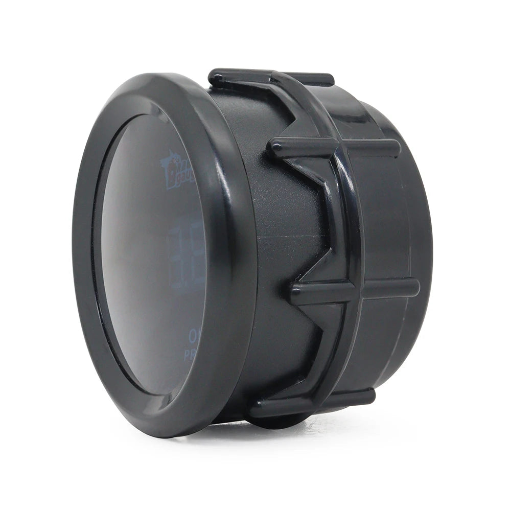 52mm Boost Gauge/Water Temp/Oil Temp/Oil Press/Voltage/Tachometer Gauge Digital Red led Black Case