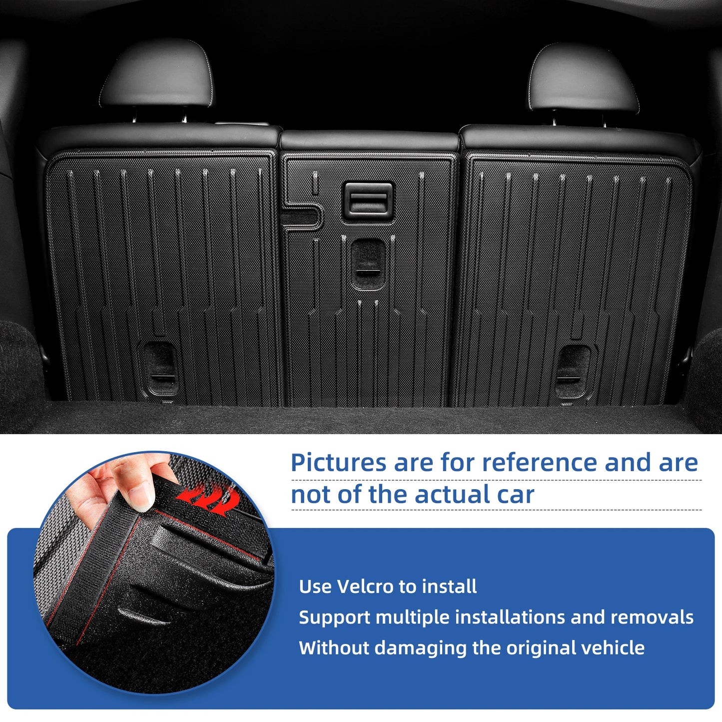 Right Drive for Geely Starray EM-i 2025 2026 Car Floor Mats Cargo Liner Trunk Pad TPE 3D Foot Mat All Weather BLACK