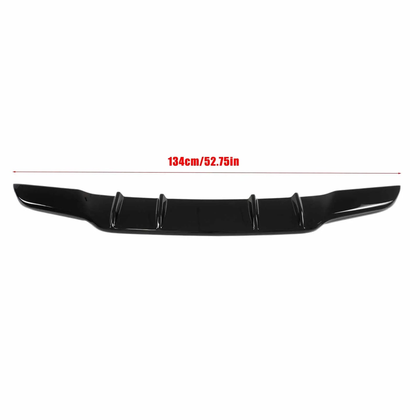 For Jeep Grand Cherokee All Models 2013-2022 SRT8 WK2 Trackhawk Car Middle Spoiler Trunk Wing Glossy Black Body Kit ABS Plastic