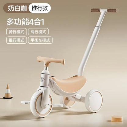 3-in-1 Multifunctional Kids Tricycle Toddler Pedal Balance Bike Infant Baby Gliding Sliding Bike Outdoor Riding Toy for Children