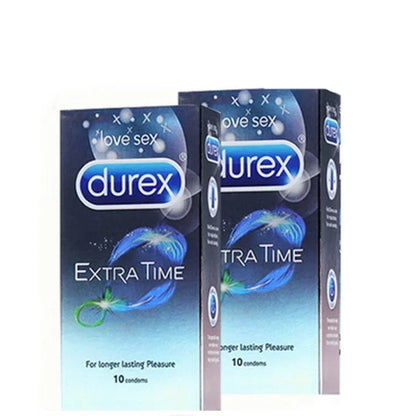 20/10pcs Durex Delay Ejaculation Spike Condoms Ultra Thin Factor Intimate Extra Lubricated Men Contraception Lasting Enlargement