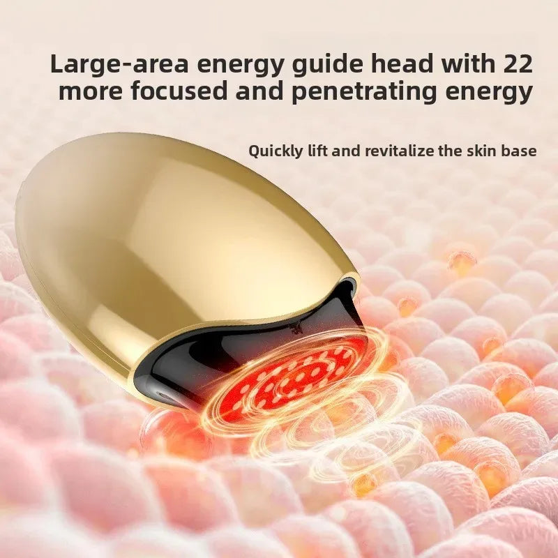 Large Iron Radio Frequency Collagen Gun RF Gold Dot Matrix Facial Lifting and Firming Ultrasonic Anti Aging Beauty Instrument