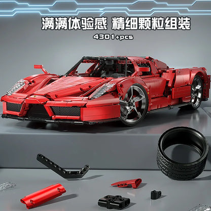 Super Sports Car Constructor Sets Toys Technical APP Remote Control Moter Power Ferr ENZO 10523 Building Blocks Bricks Kids Gift