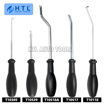 5PC Door Handle Removal and Installation Tool and Roof Grab Handle Release Tool for Porsche, VW, Audi,Ateca,Lock Assembly Tool