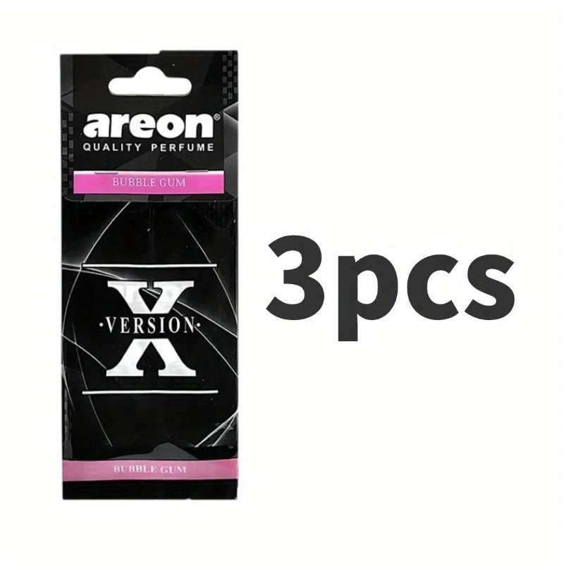2-80Pcs Car Air Refresher Car Suspension Decoration Home Bathroom Refresher  Paper Vanilla perfume Car Interior Hanging Paper