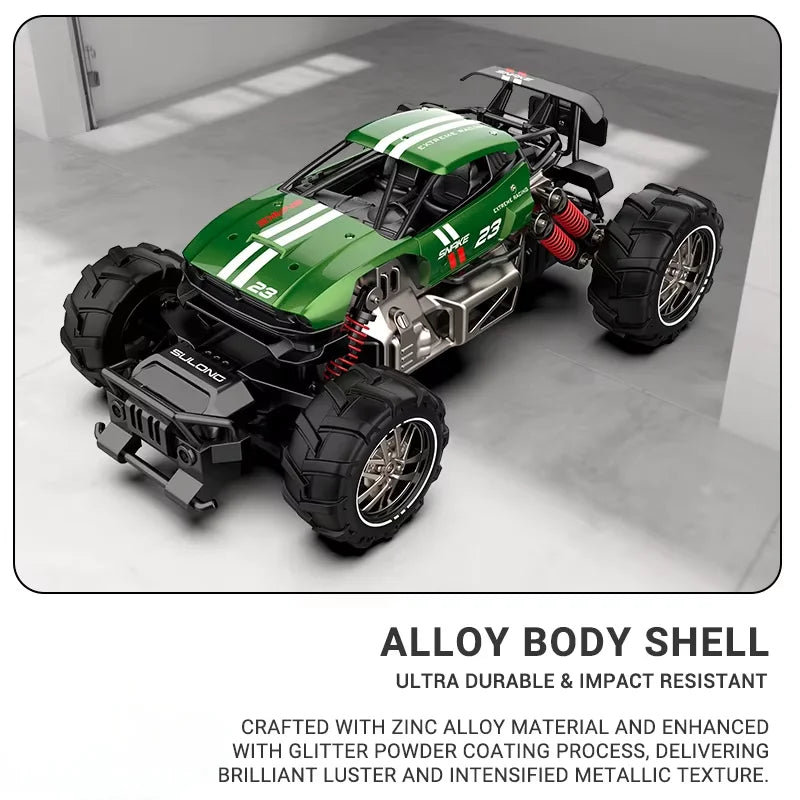 Sulong SL301 1:14 Alloy RC Remote Control Car 4wd Mountain Off-Road Climbing Alloy High-Speed Car Racing Car Boy Toy Gift