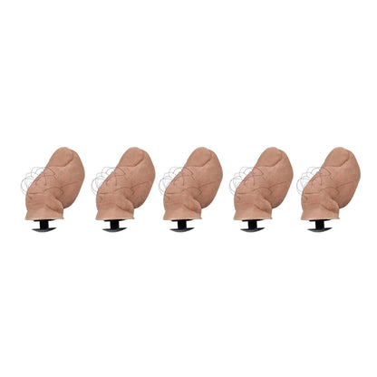 5/10Pcs Sets Hairy/Hairless Big Toe Funny Creative Hole Shoes Big Toe Shoes Buckle Decor Shoe Decoration Buckles Accessories