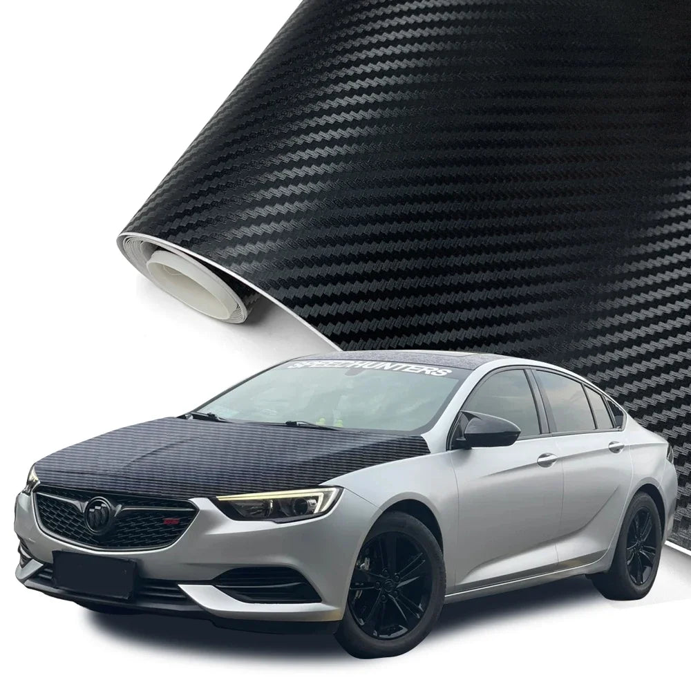 145cmx200cm Carbon Fiber Vinyl Film Car Styling Wrapping Sheet Roll Film Automobiles DIY for Car Hood Roof Stickers Accessories