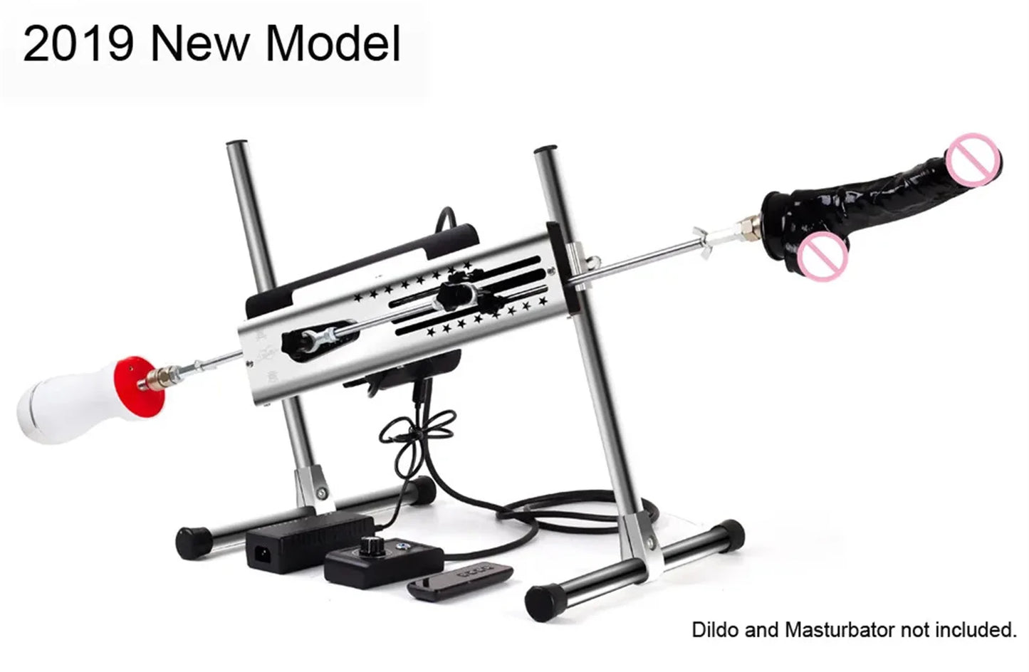 Large Sex Machine For Women And Men 120W Strong Silent Motor 15cm Stroke I902 Automatic Pumping Gun With Dildo EU Shipping