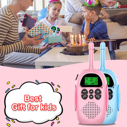 2PCS Wireless Handheld Walkie Talkie Outdoor Parent-child Intercom Machine Kids Talkie Walkie Toys Educational Toys Gifts