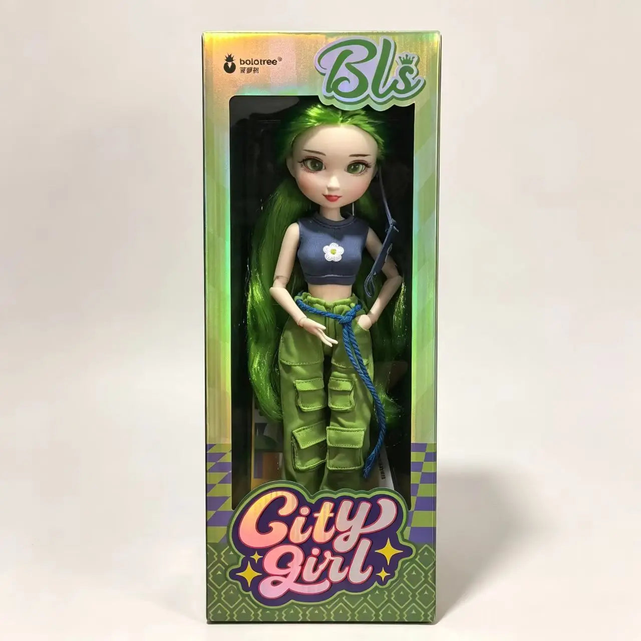 Fashion Doll Original 5-inch BJD Doll: Beiji Dihua'er Cute Art Figure with Articulated Joints and Doll Clothes