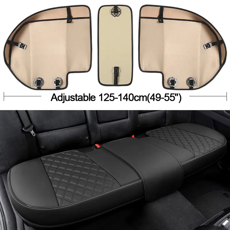 Four Seasons Universal Car Seat Cover Luxury PU Leather Car Seat-cover Cushion Protector Mat For Most Car Sedan SUV&Hatchback