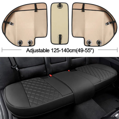 Four Seasons Universal Car Seat Cover Luxury PU Leather Car Seat-cover Cushion Protector Mat For Most Car Sedan SUV&Hatchback