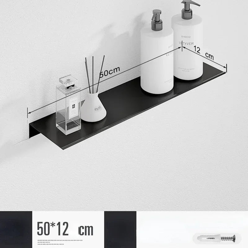 Bathroom Shelf Organizer Wall Mount Shower Shampoo Soap Cosmetic Shelves Kitchen Storage Rack Holder Bathroom Accessories