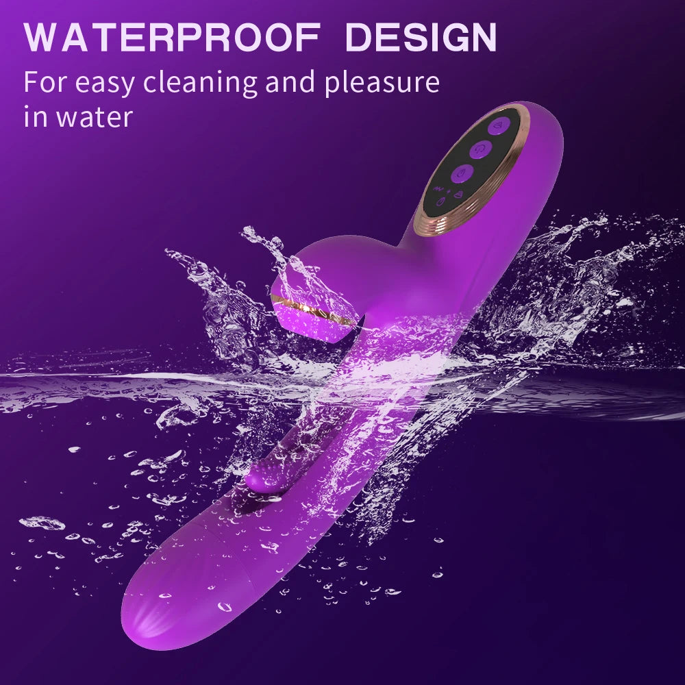 Sucking Flapping Vibrator for Women Clitoris G Spot Stimulator Dildo Tapping Vagina Massager Vibrating Adult Female Sex Toys