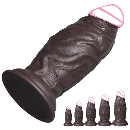 Super Big Black Anal Dildo Penis Prostate Massager Soft Silicone Sexy Adult Masturbator Oversized Strap-on Dildos Anal Sex toys
