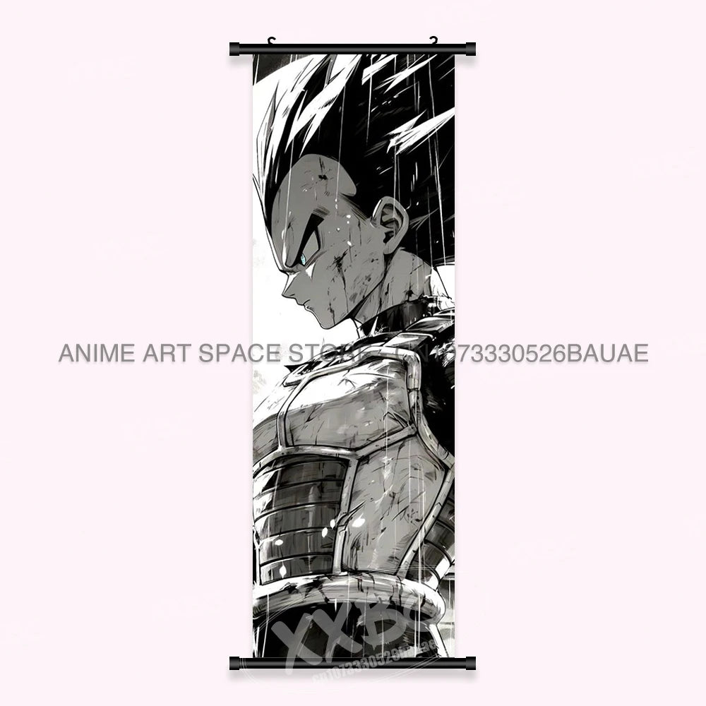 Dragon Ball Anime Wall Artwork Canvas Mural Scrolls Pictures Anime Character Son Goku Hanging Painting Poster Home Decoration