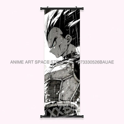 Dragon Ball Anime Wall Artwork Canvas Mural Scrolls Pictures Anime Character Son Goku Hanging Painting Poster Home Decoration