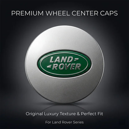 4Pcs Car Emblem Wheel Center Hub Cap Covers Auto Rim Cover For Land Rover Ranger Autobiography Freelander Evoque Rover Sport