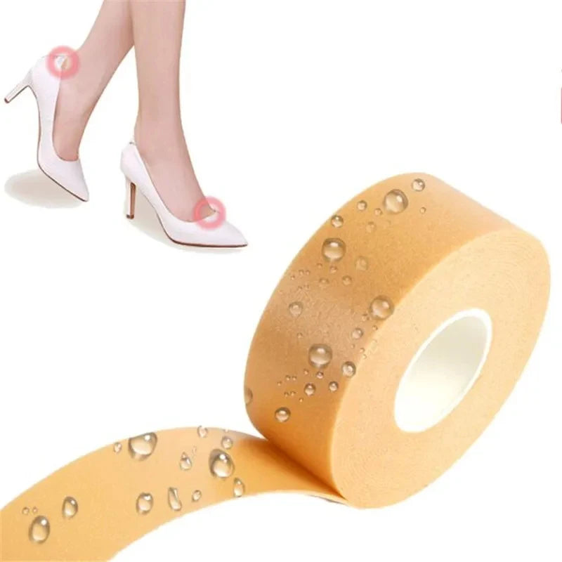1-12 roll Women Silicone Gel Heel Cushion Protector Foot Feet Care Shoe Insert Pad Insole Sticker Useful Heel Cushion Tapes