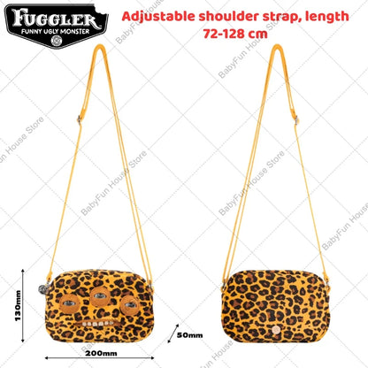 Original Fuggler Funny Ugly Teeth Monster Plush Toys Shoulder Bag Wide Eyed Weirdo Sphynx Cat Sir Belch Peluche Dolls Crossbags