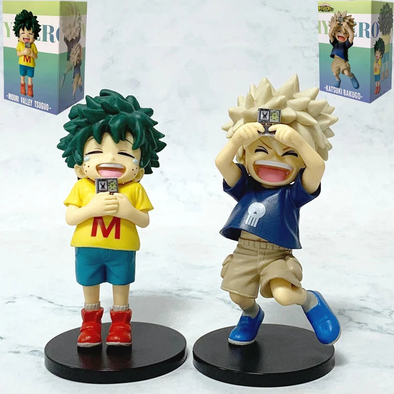 My Hero Academia Midoriya Izuku Anime Figure Boku no Hero Todoroki Shoto/Kaminari Denki/Bakugo Katsuki Action Figure Model Toys