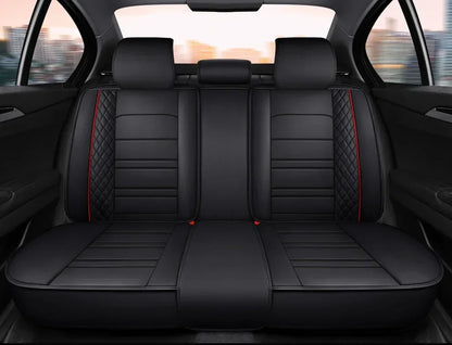 Full Coverage Pu Leather Car Seat Covers for MITSUBISHI Outlander ASX Eclipse Lancer Pajero Sport Zinger Galant Car Accessories