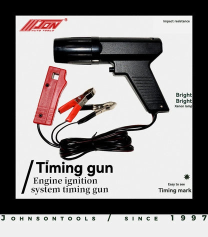 High-brightness timing gun, engine ignition timing light, automotive and motorcycle repair tools, durable handle, precise adjust