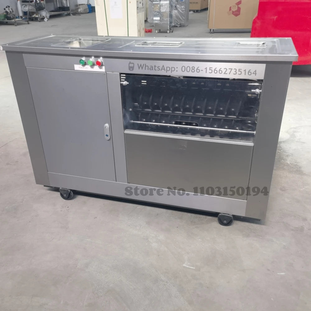 Dough Divider Rounder Commercial Steamed Bun Machine Automatic Round Dough Balls Making Machine With 50~200g Optional