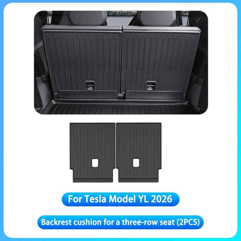 RHD Car Floor Mats For Tesla Model YL Launch2026 Luggage Mat Set Four Seasons Waterproof Anti-slip Trunk Mat Model YL Floor Mats