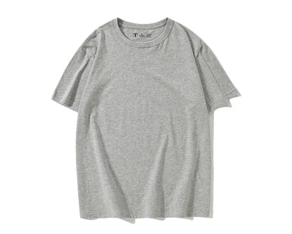 Simple White Oversize T-shirts For Women Cotton Summer Green T Shirts Women Short Sleeve Loose Blue T Shirt Women Yellow Top Tee