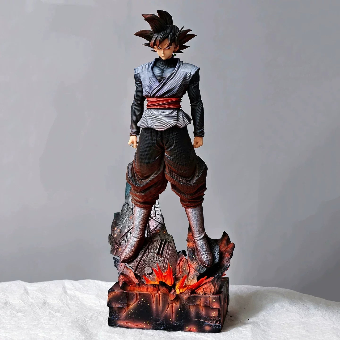 Jt Studio Goku Black Figure Dragon Ball Zamasu 38cm Anime Pvc Statue Desktop Ornament Collection Model Toy Gift In Stock