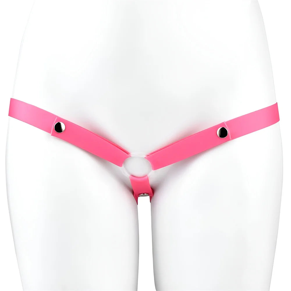 ANOSX Multi Style Elastic Band Auxiliary Chastity Belt For Male Chastity Cage Lock Underwear Harness Scrotum Ring Sex Toys Men