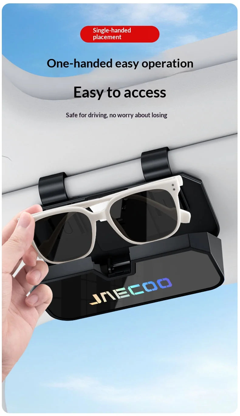 Suitable for JAECOO J5 J6 J7plus jaecoo J8 J7Phev car mounted sunglasses case sun visor sunglasses storage box