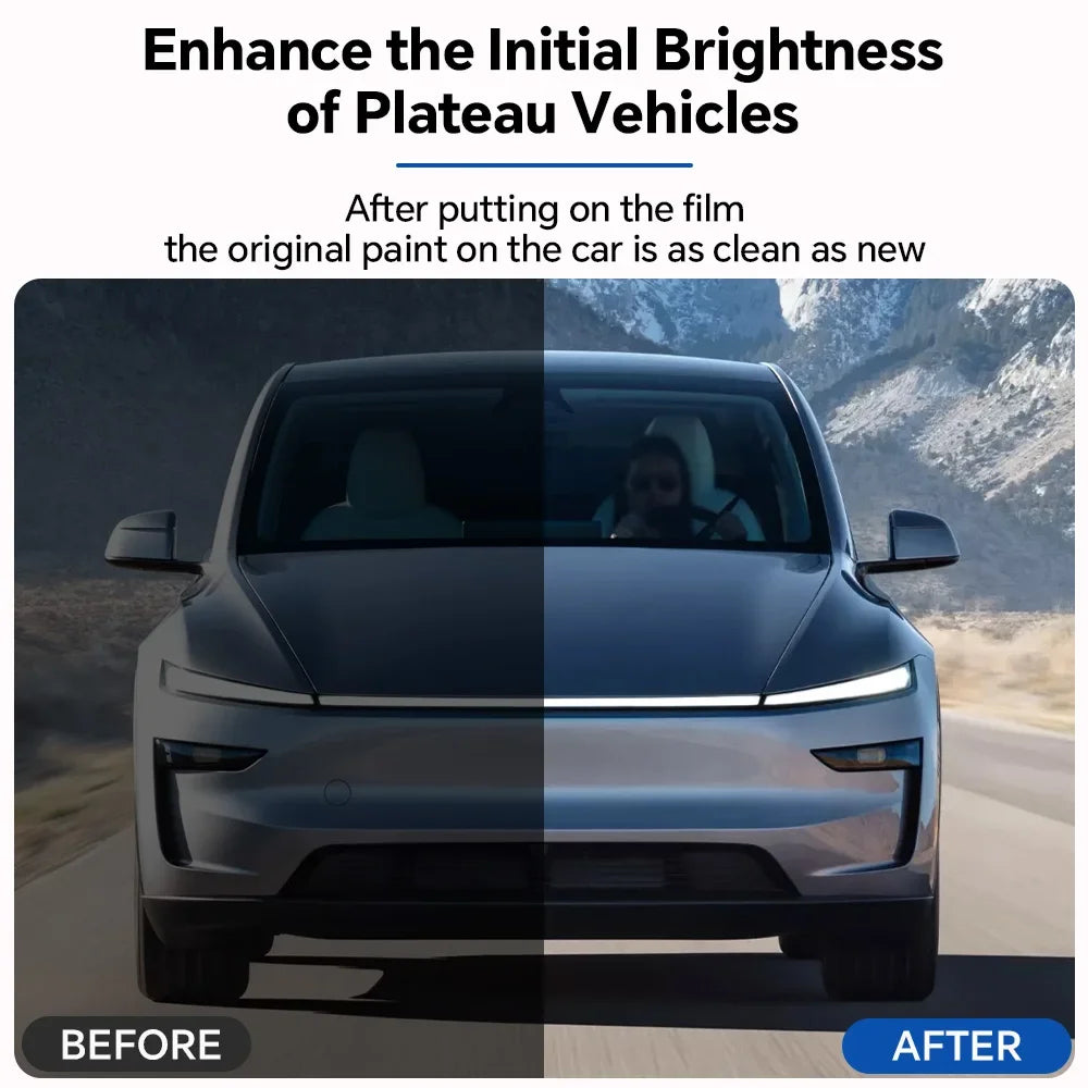 For Tesla Model Y Juniper 2025 2026 Paint Protection Film Self-Healing Bra PPF Body Sticker Accessories Anti-Scratch Resistant