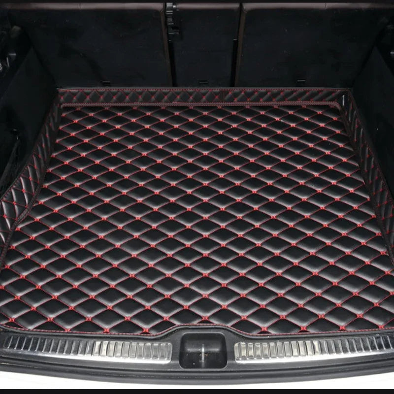 High Quality Artificial Leather Car Trunk Mat for Mercedes W206 W205 C Class C205 S204 S205 W204 W203 Car Accessories Carpet