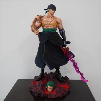 Hot Selling Jt Statue One Piece Full Range Th Enraged Zoro Anime Figure PVC Statue Collection Model Room Decoration Gifts