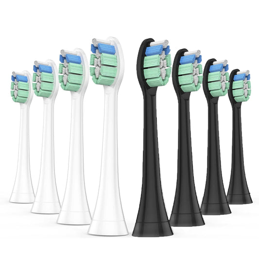 4/8pcs Replacement Brush Heads Compatible with Philips Sonicare Electric Toothbrush Brush Head for 2100 4100 5100 6100 7300 9000
