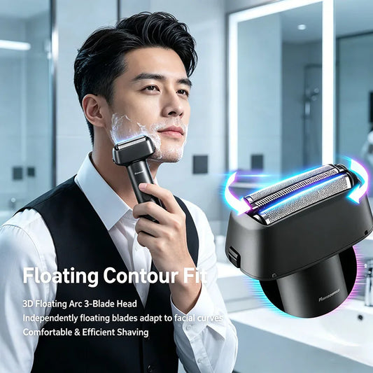 Panasonic ES-RM31 Electric Shaver Reciprocating Three Blade Full Body Waterproof Shaver Rechargeable Wet Dry Dual-Use Shaver