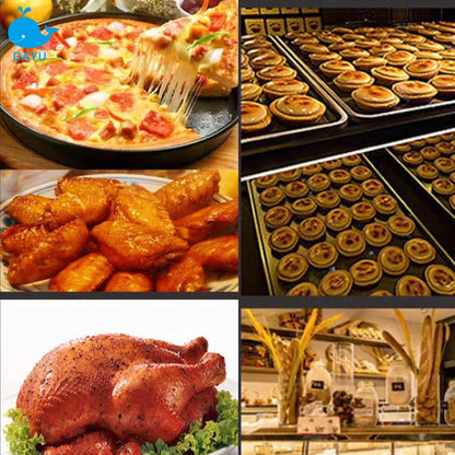 Oven Commercial Electric 3 Layer 3 Plate Bread Cake Large Capacity Food Processor kitchen Equipments Baking Furnace