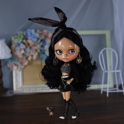 ICY DBS Blyth Doll BJD Joint Body Tan Skin Toothed Mouth Set Doll 1/6 30cm Girl Gift Anime SD