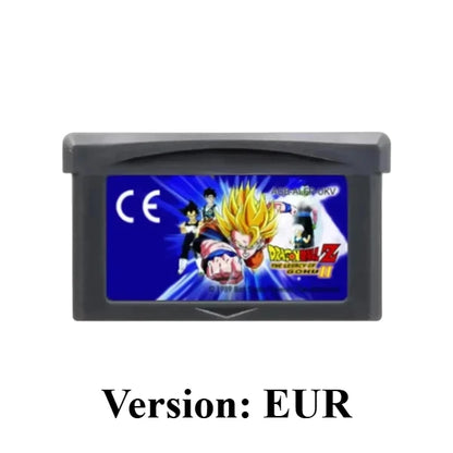 Dragon Ball Z GT GBA Game Cartridge Legacy of Goku Buu's Fury for Advance Retro Action Game Card for Anime Fans Collection