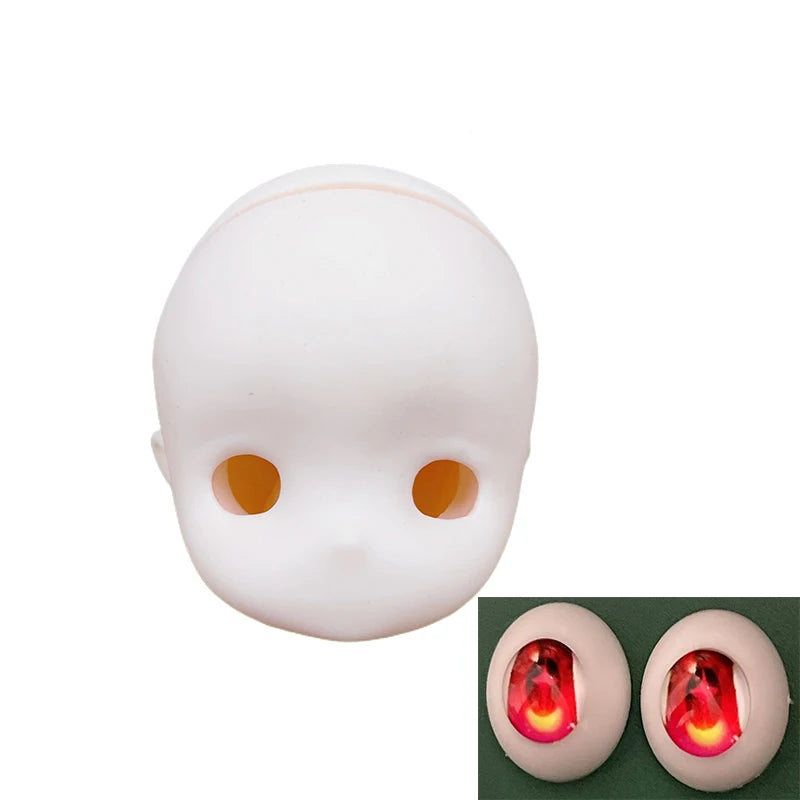 Anime Face Doll Head DIY 30cm Doll Makeup Doll Head or Whole Doll Makeup 1/6 Bjd Doll Girl Doll Toy Gift