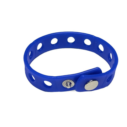 1/12/50/100PCS 21cm Silicone Flexible Holes Fit Shoe Charms Wrist Band Bracelet Sports Casual Bangle For Watches Decorations