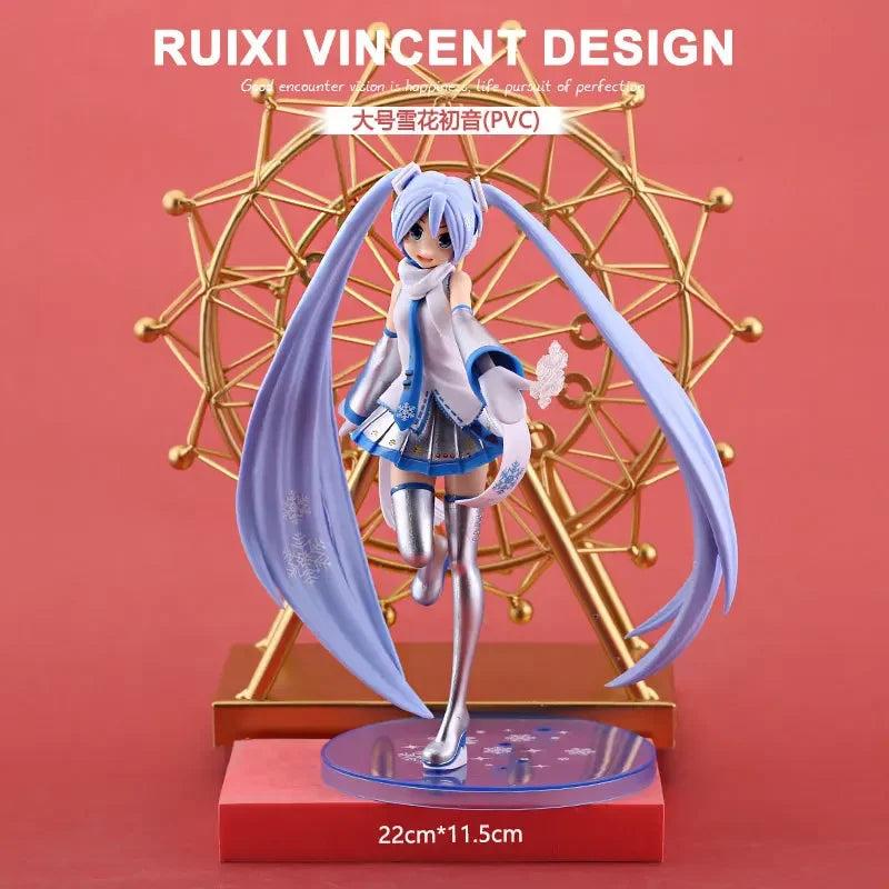 Anime Figure Hatsune Miku Model Statue Doll Beautiful Girl Sailor Moon Rem Asuna Cosplay Merchandise Collectible Gift For Fans