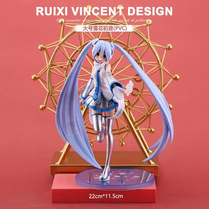 Anime Figure Hatsune Miku Model Statue Doll Beautiful Girl Sailor Moon Rem Asuna Cosplay Merchandise Collectible Gift For Fans
